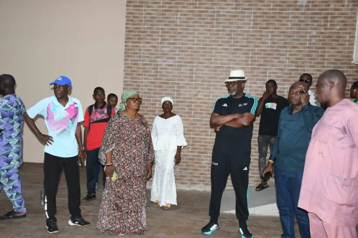 Kwara State is ready: BFN President Orbih after inspecting renovated Indoor Sports Hall