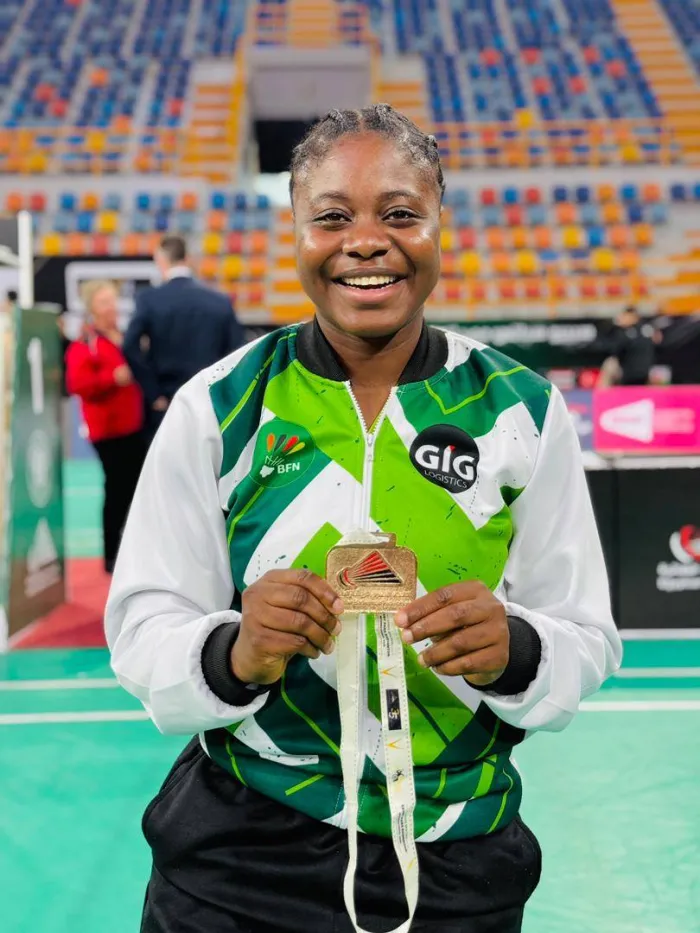 Para Badminton: Nigeria’s Eniola Bolaji wins gold at Egypt International.