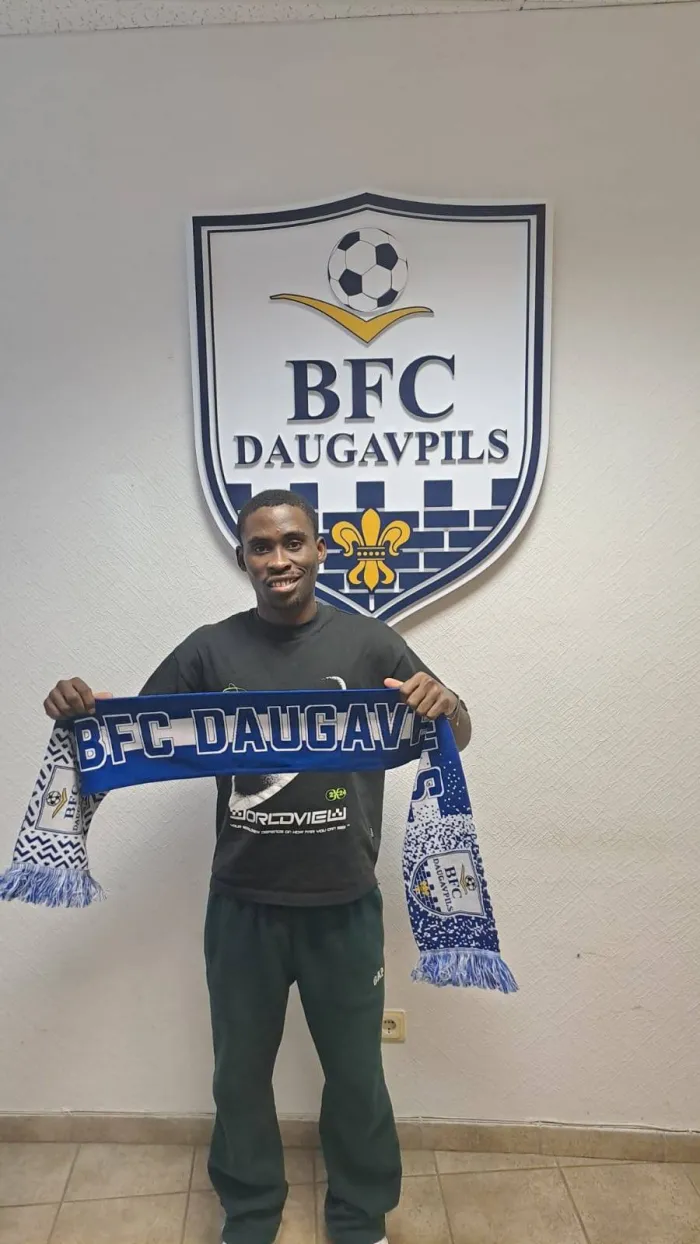 BFC Daugavpils Sign Joel Yakubu on Loan from Slovan Liberec
