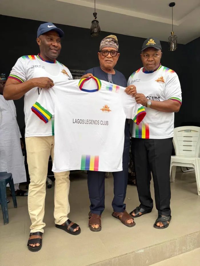 *Ex-Nigeria Football Internationals Pays Courtesy Visit To Mayor Okeowo, Seeks Stronger Grassroots Football Collaboration