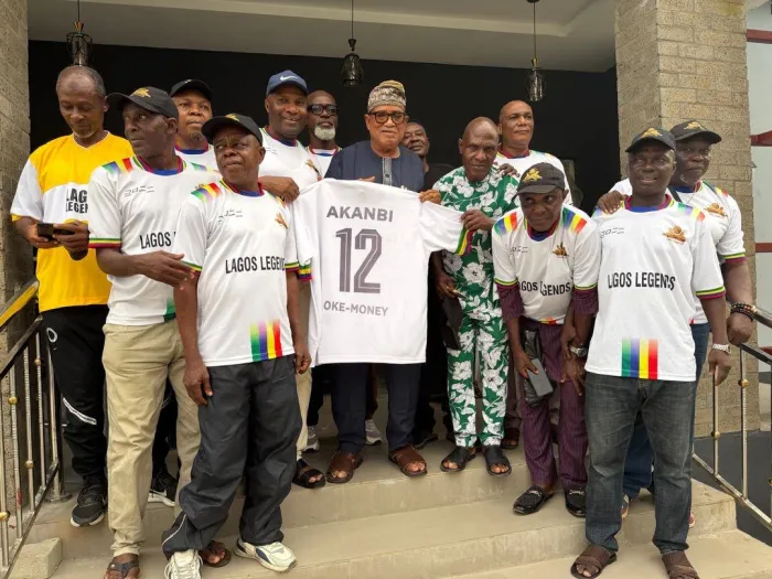 *Ex-Nigeria Football Internationals Pays Courtesy Visit To Mayor Okeowo, Seeks Stronger Grassroots Football Collaboration