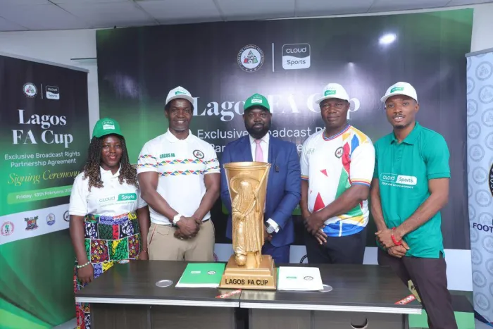 LSFA Signs ₦100m Exclusive Broadcast Deal with Cloud Sports