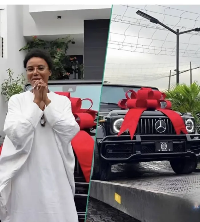 Nancy Isime Treats Herself to a Mercedes-Benz G-Wagon for Valentine’s Day