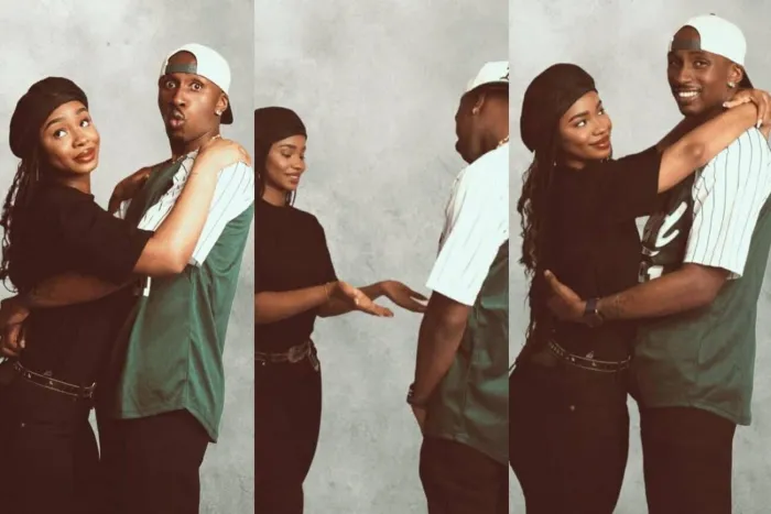 Priscilla Ojo and Husband Juma Jux Celebrate First Wedding Anniversary with Iconic Photo Tribute