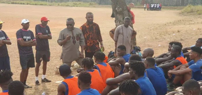 Abia Sports Commissioner Visits Abia Comets, Promises Incentives to Boost Survival Fight