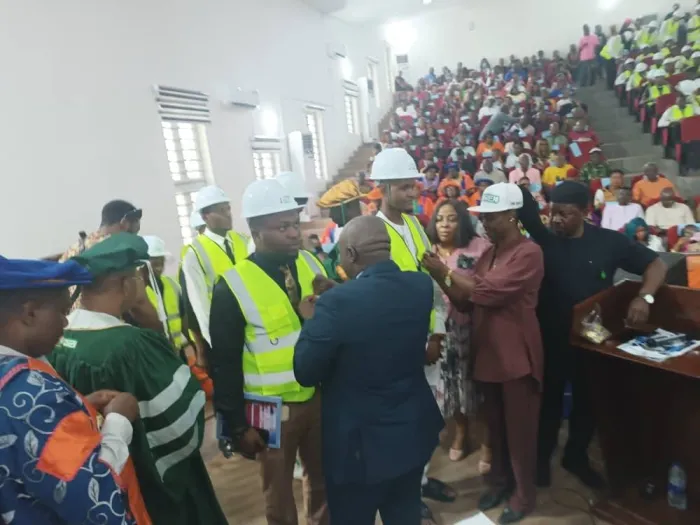 COREN, NSE Induct 482 UNIZIK Engineering Graduates at Maiden Ceremony, Honour First-Class Stars