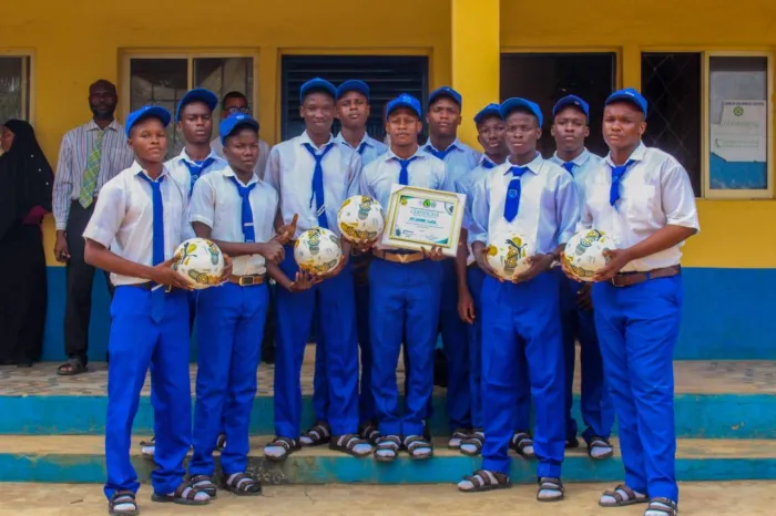 Epe Grammar School Gets Boost from CAF Football Initiative