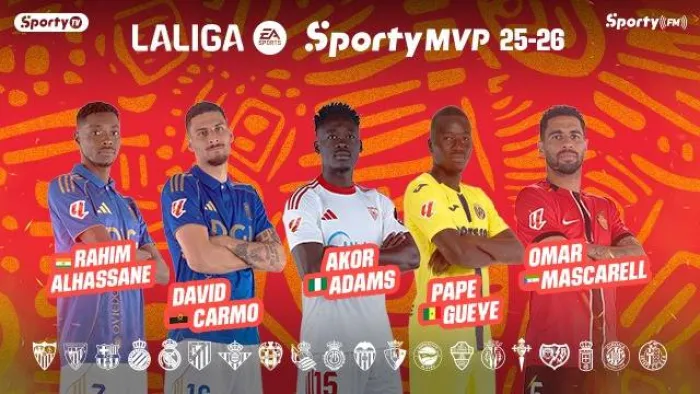 SPORTY LALIGA Announces African MVP Nominees