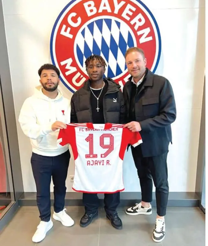 PSG, Man City, Tottenham, Others Chase Bayern Munich's Nigerian Youth Sensation