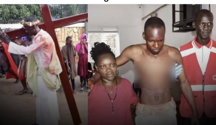 Student Rush Go Hospital After Injuries During Good Friday Drama for Uganda