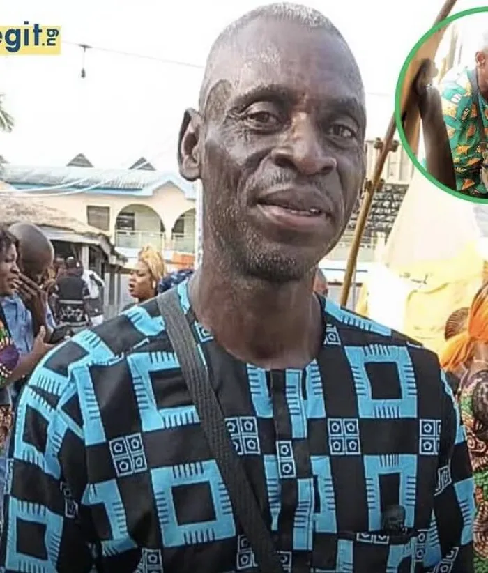 Veteran Nollywood Actor Sunday Afolabi Spotted Driving Danfo Bus in Lagos