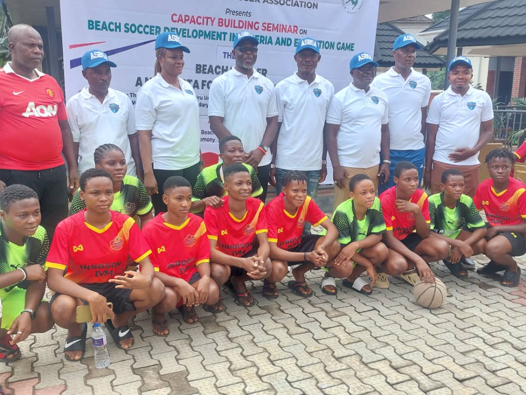 ABSA To Commence,Beach Soccer Soccer Sensitization In Schools As Sport Makes Thrilling Debut In Anambra; Moniepoint; GP World Rain Goals On Opponents