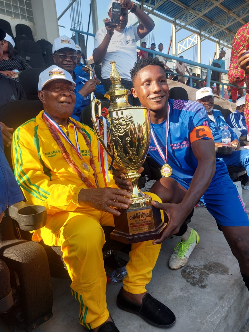 Ejidike Says 'It's A Rare Privilege For Him To Get An Opportunity Like This To Honour Ige KON Orizu 111' As Hopeland FC Emerge Diamond Football Tournament Winners