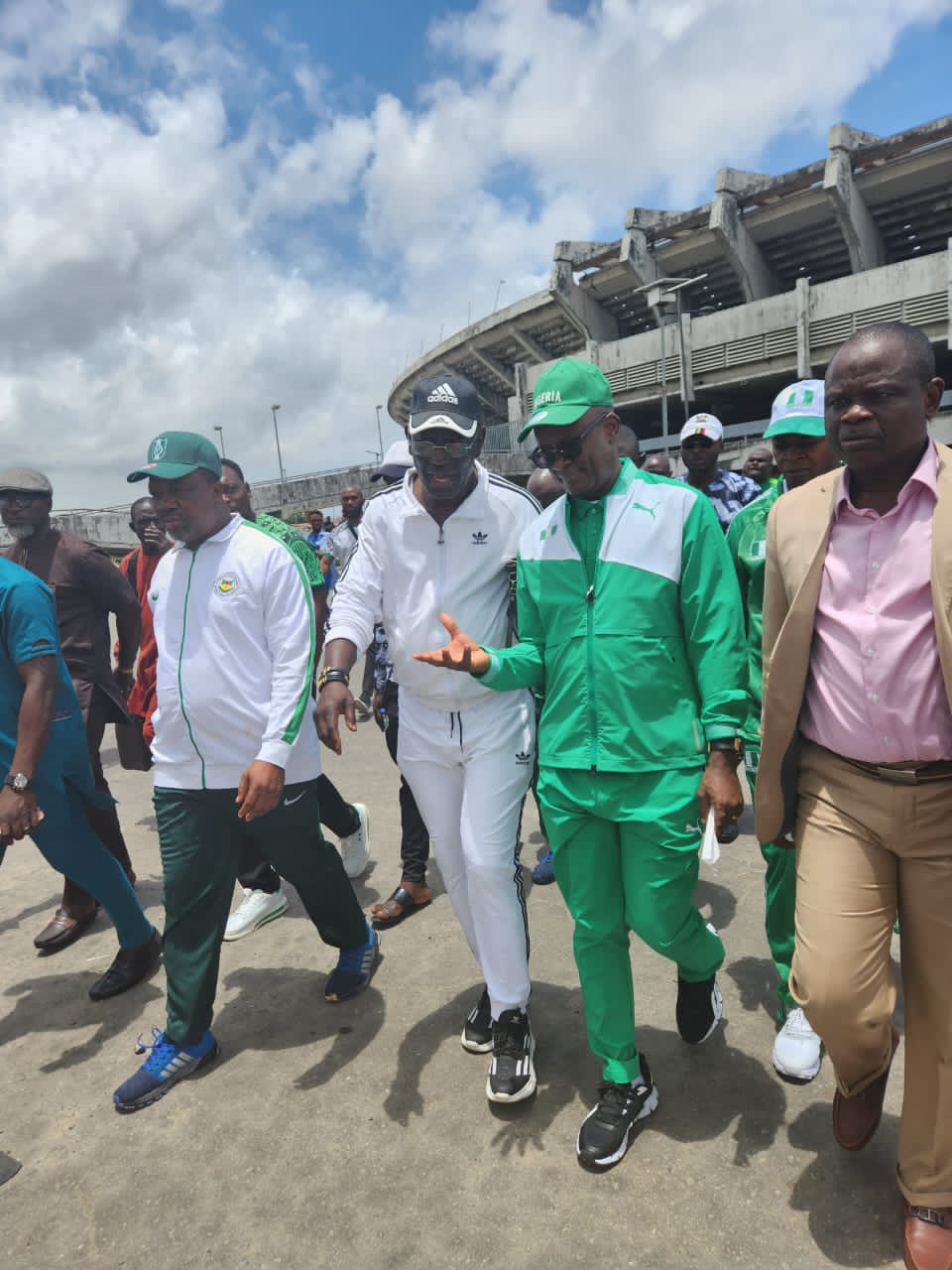 Sports Minister Inspects National Stadium, Surulere, Restates Commitment to Restore Glory of Infrastructure