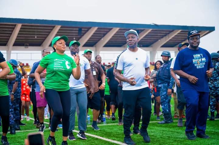 Solution Walk For Healthy Living Holds in Awka on Saturday Sept. 9