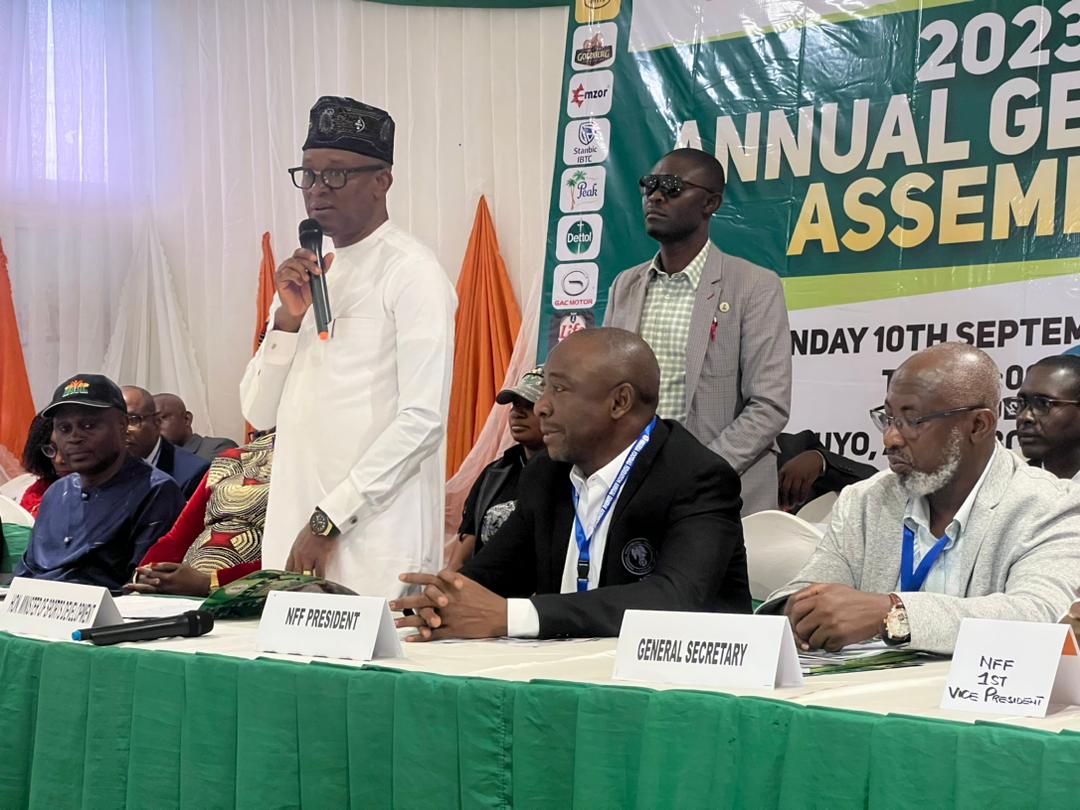 Sports Minister Attends NFF Annual General Assembly in Uyo