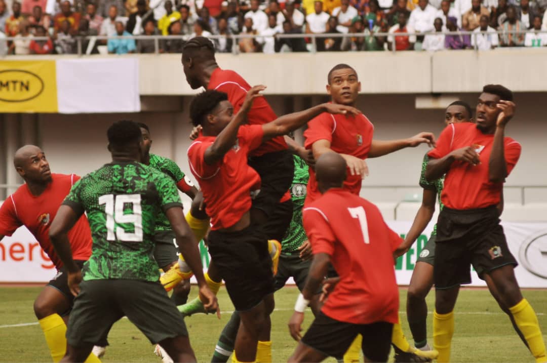 Super Eagles Of Nigeria Whitewashed Falcons Of Sao Tome