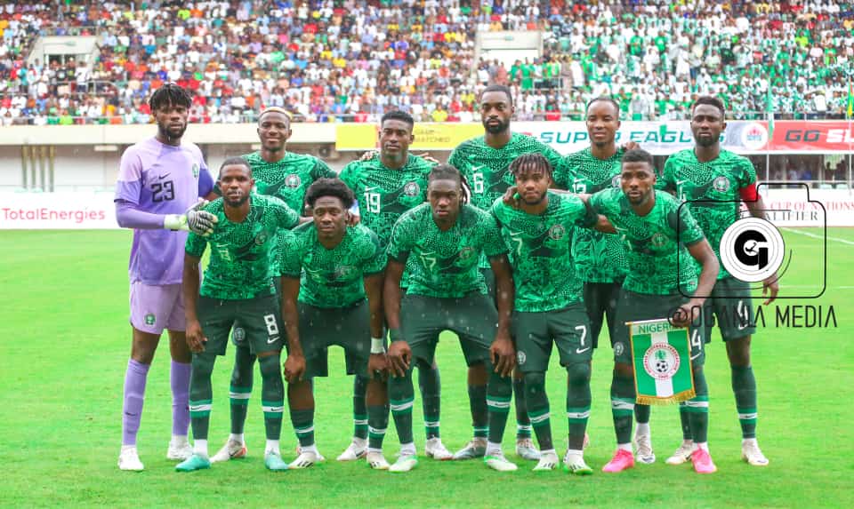 Super Eagles Wings blind Falcons of Sao Tome in a 6-0 Victory at Champion Nest, Uyo. …Hawks of Togo win 3-2 over Cape Verde but ends unqualified.