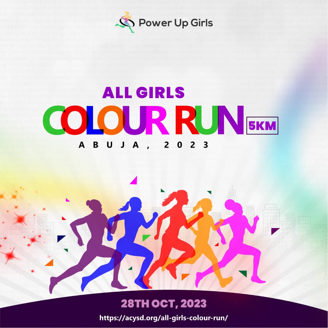 Abuja All Girls Colour Run: 10000 Girls to Participate 5km Race to Mark International Day of Peace