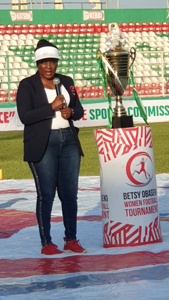 Edo First Lady declares open third edition of Betsy Obaseki Women Football Tournament