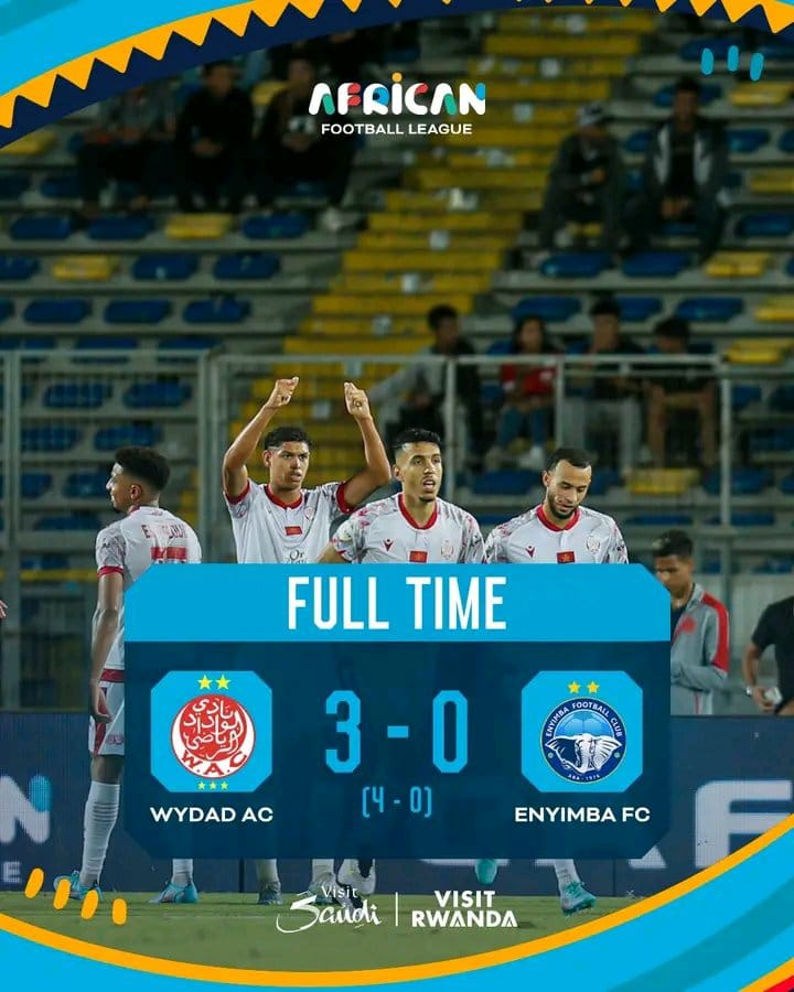 Enyimba Crash Out Of African Football League After 'Bitter' 3-0 Defeat At Wydad Casablanca