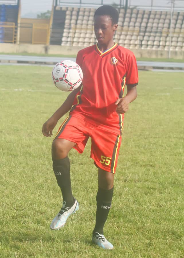 I want To Win Balon D'or- Boasts 14 years Old Nimi Solanke   ..set to rock Nigerian football with Olumo United in NLO 1