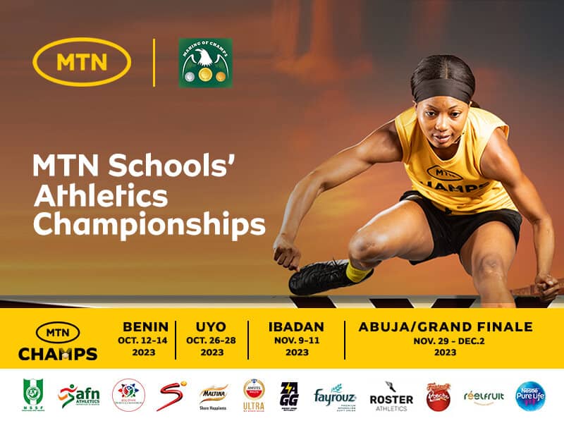 MTN CHAMPS Uyo registration closes with 4000 event entries from 1800 Athletes in over 100 Schools