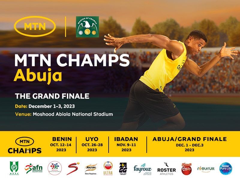 MTN CHAMPS Grand Final in Abuja now set to hold from 1st to 3rd December