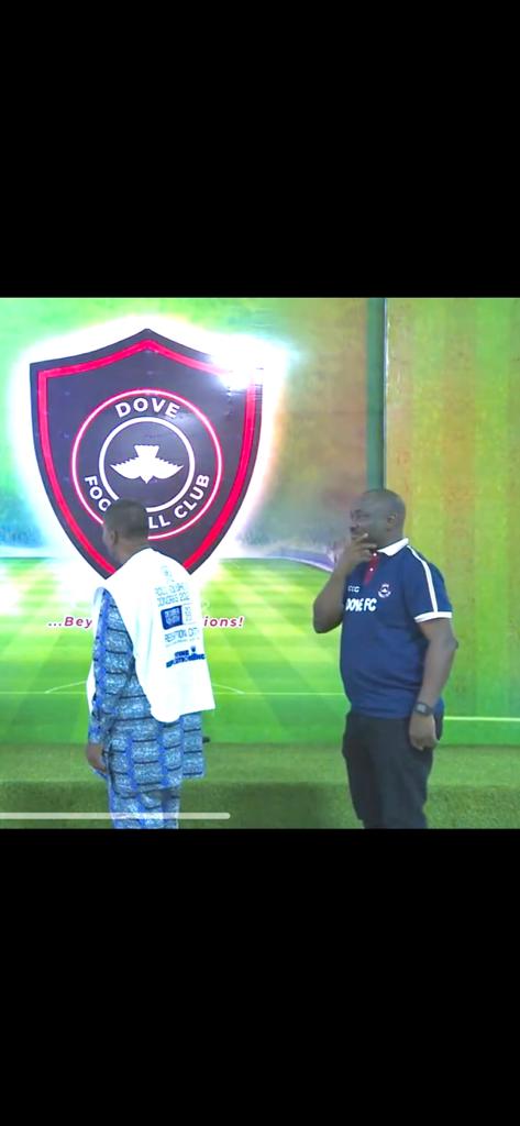 Pastor Adeboye Launch Dove Football Club    ..partners Nigerian youths on sports