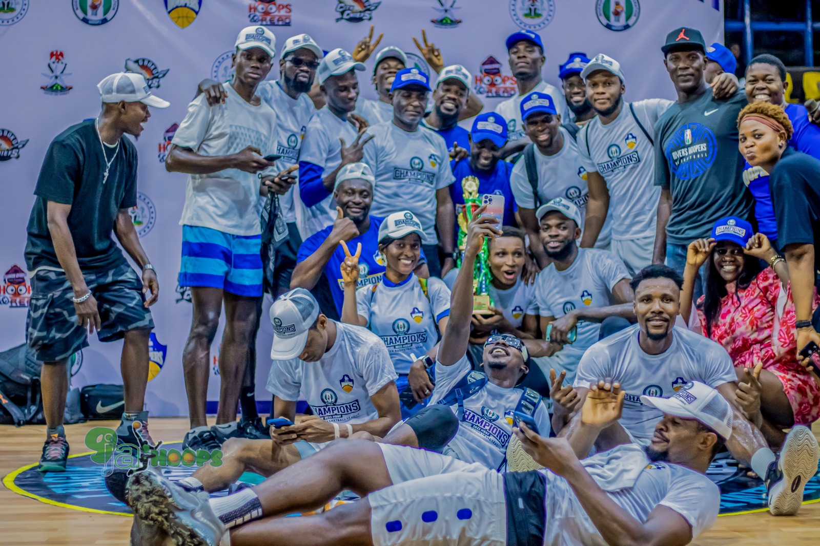 Rivers Hoopers Emerge 2023 Nigeria Basketball League Champions, Clinch BAL ticket