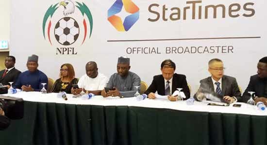 Startimes and NPFL New Grand Breaking 1.6 Billion Naira : A Proof Of Ibrahim Gusau Continuous quiet Administrative Feat