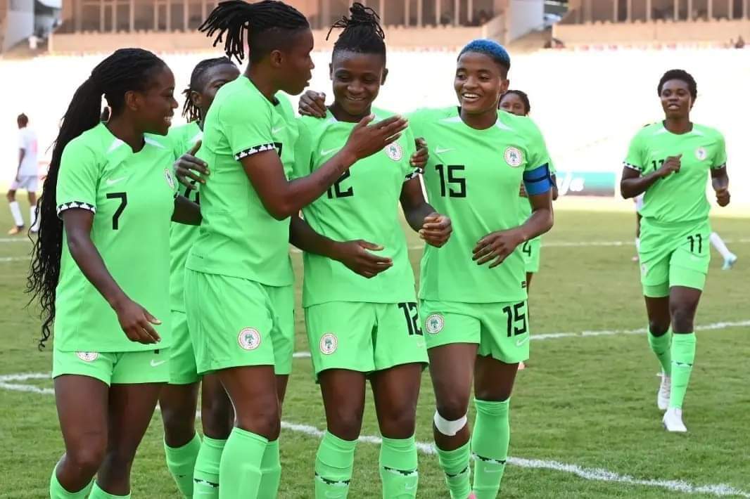 Super Falcons crush Cape Verde Women 5-0 in Historic win to WAFCON Final