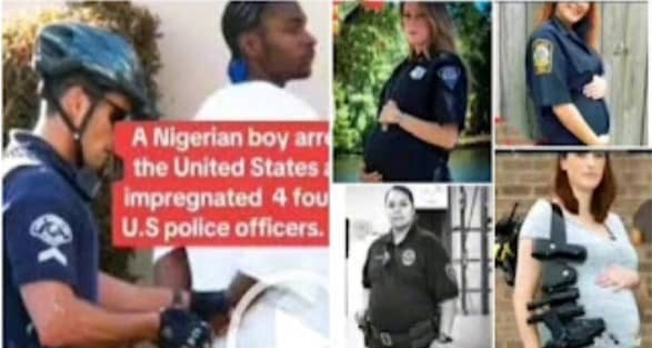 How A Nigerian Student In US  impregnated 4 Police Women