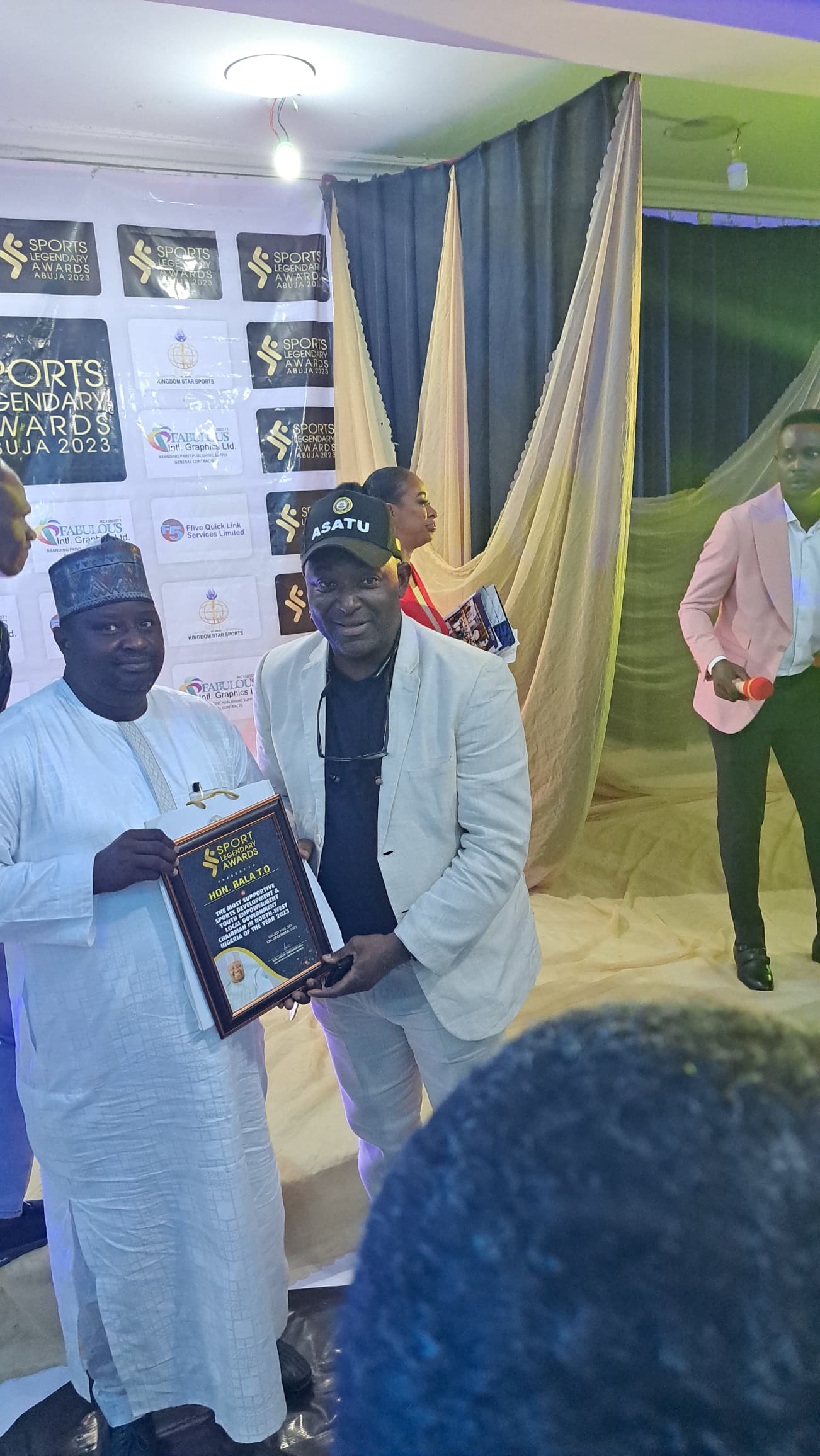 Iloenyosi Bags 'Best South East Football Administrator' Award