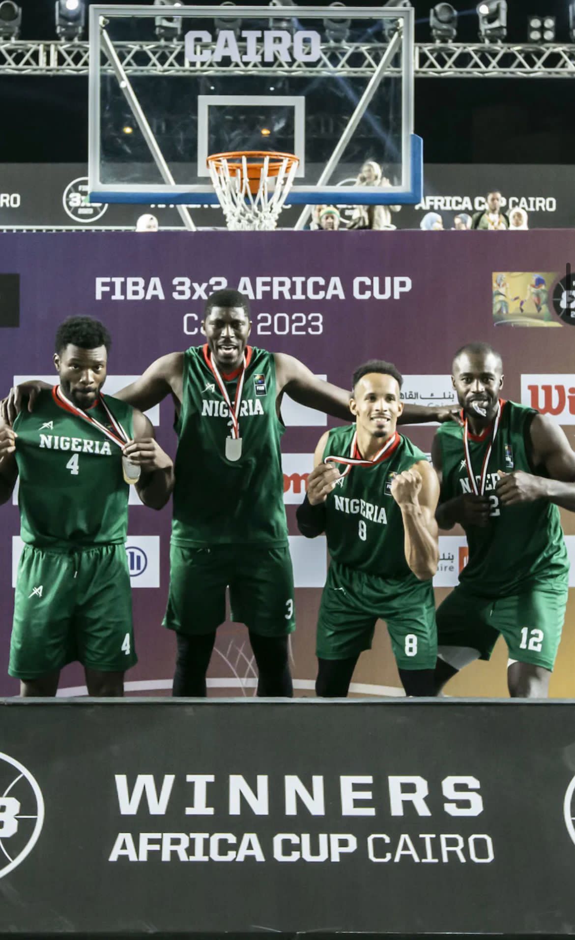 Nigeria Wins Silver At FIBA 3X3 Africa Cup