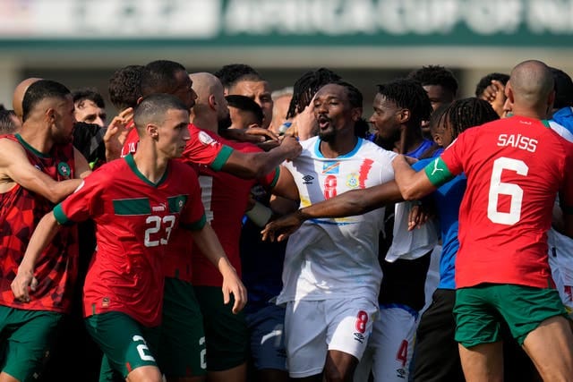 AFCON 23: Almighty Morocco Held to 1-1 Draw by DR Congo in Group F. …Moroccan Coach causes Hullabaloo for Losing May Face CAF Disciplinary Committee
