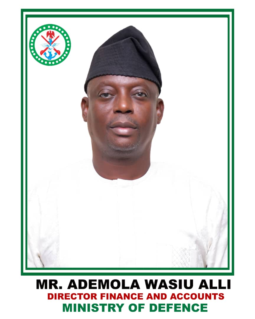 Afolabi Omoniwa Commemorates the Retirement and 60th Birthday of Alli Ademola Wasiu, the Director of Finance at the Ministry of Defence.