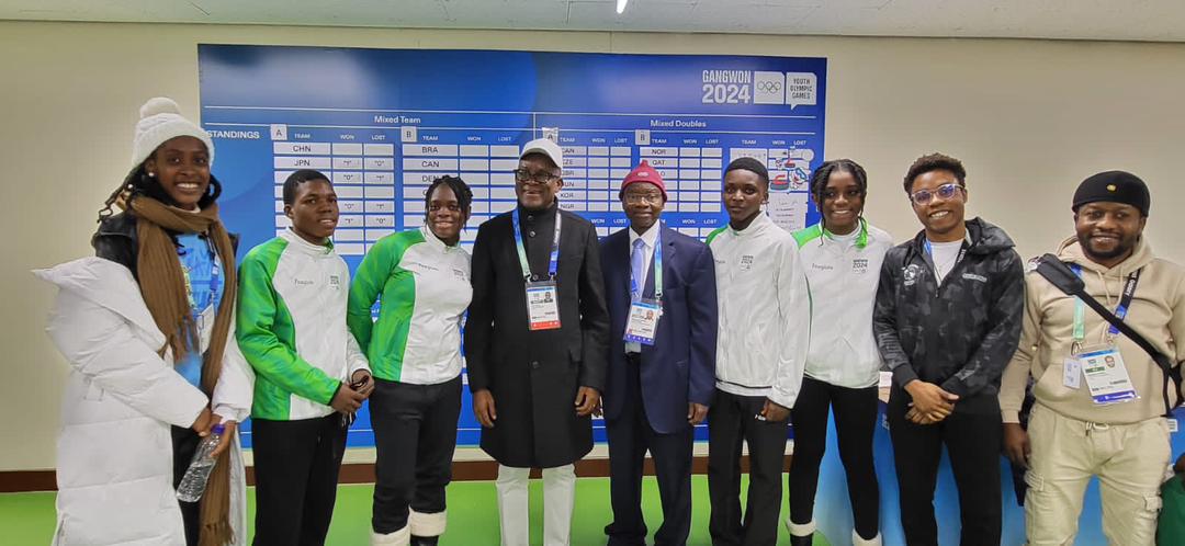 Nigeria Makes History as Six Athletes Compete in Curling at Winter Youth Olympic Games