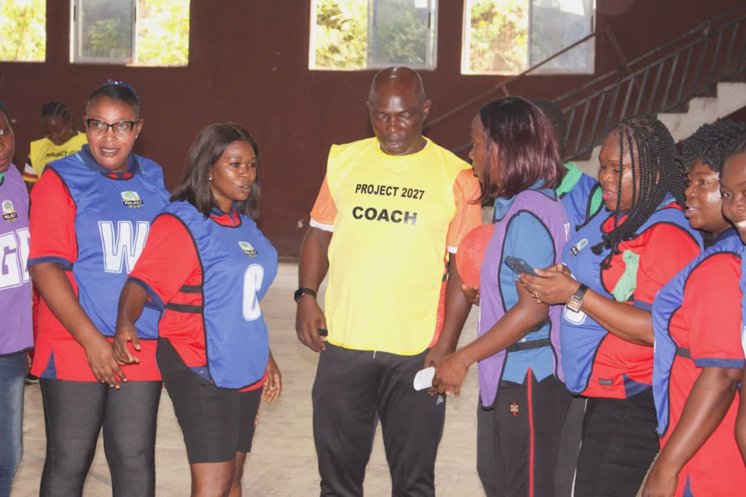 Project 2027 Netball Training Lands In Benin City