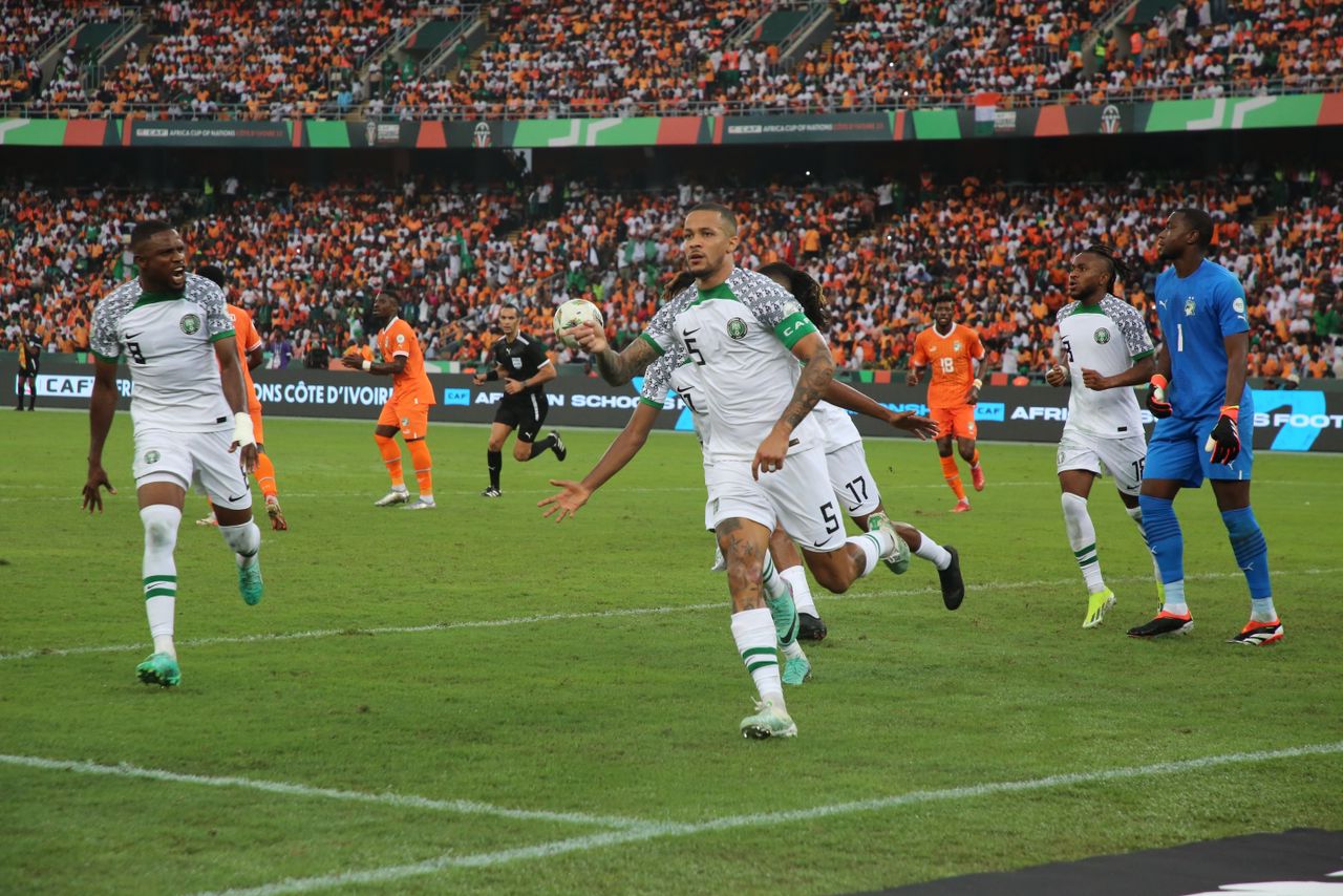 Super Eagles of Nigeria Cages Elephants of Ivory Coast at Home 1-0 in AFCON Group B.