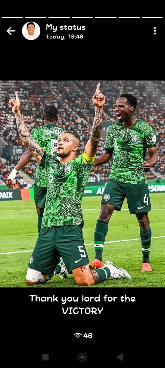 AFCON 23 Lucky losers, The Elephants of Ivory Coast are African Champions!!! …Beat Super Eagles 2-1.