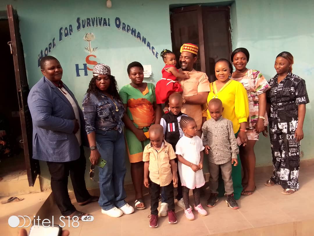 Agbo donates food items, materials  to Hope for Survival Orphanage Abuja