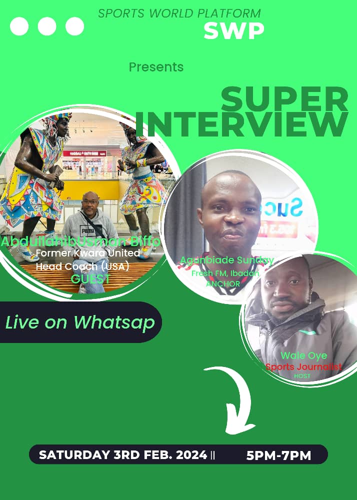 Coaching the Super Eagles Will be a Great Privilege For Me---Abdullahi Biffo