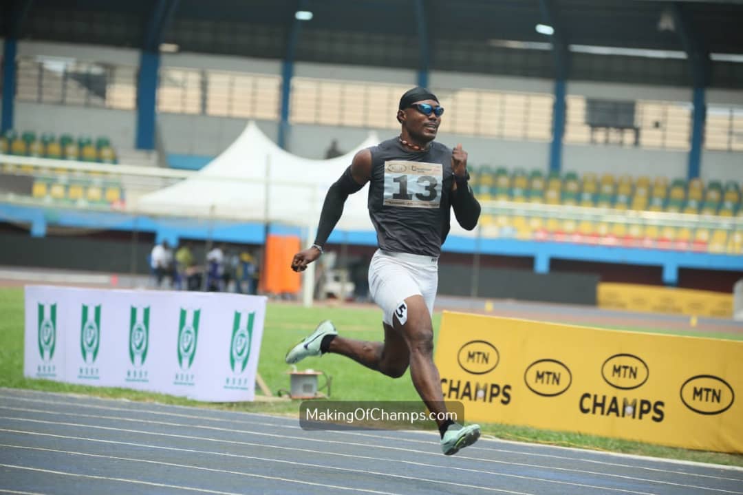 Ekanem strikes 200m GOLD as Olajide, Sambo claim double titles on Day 3 of MTN CHAMPS/AFN National Trials in Asaba