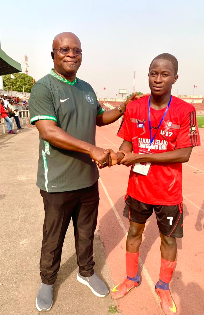 NPFL U-17 Youth League: Emeka Inyama commends Abia Warriors young star George Bassey.