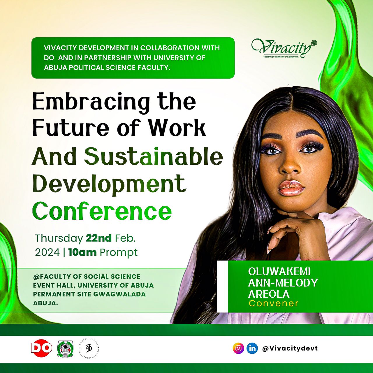 Oluwakemi Areola's Vivacity Development Pioneers Youth Empowerment for a Sustainable Future