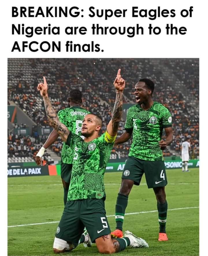 Super Eagles Peck the Boys of South Africa in the Eye 4-2 on Penalties to Earn a Final AFCON Ticket.