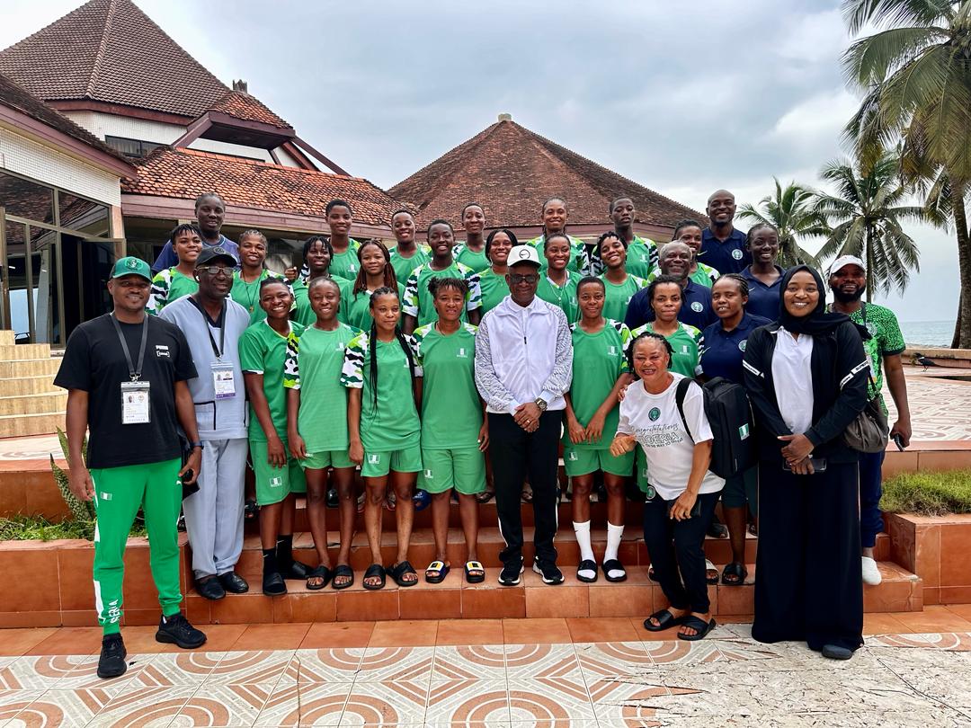 African Games 2023: Sports Minister Charges Falconets to Defend Crown Against Ghana’s Princesses