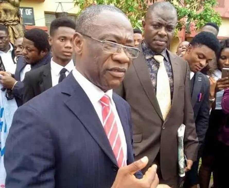 ICPC lawyer not qualified to practice, Suspended UNICAL professor tells court