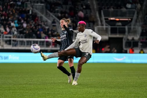 Oshoala Dazzles For Bay FC